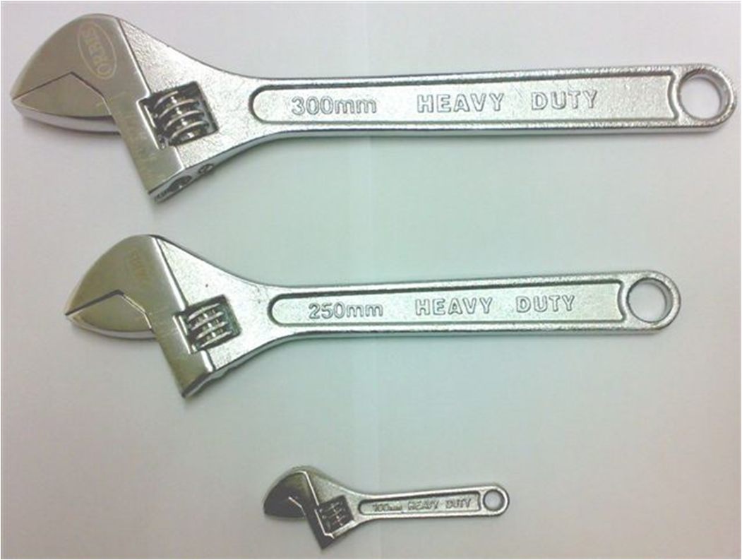 High Quality Adjustable Wrench 10" - Click Image to Close